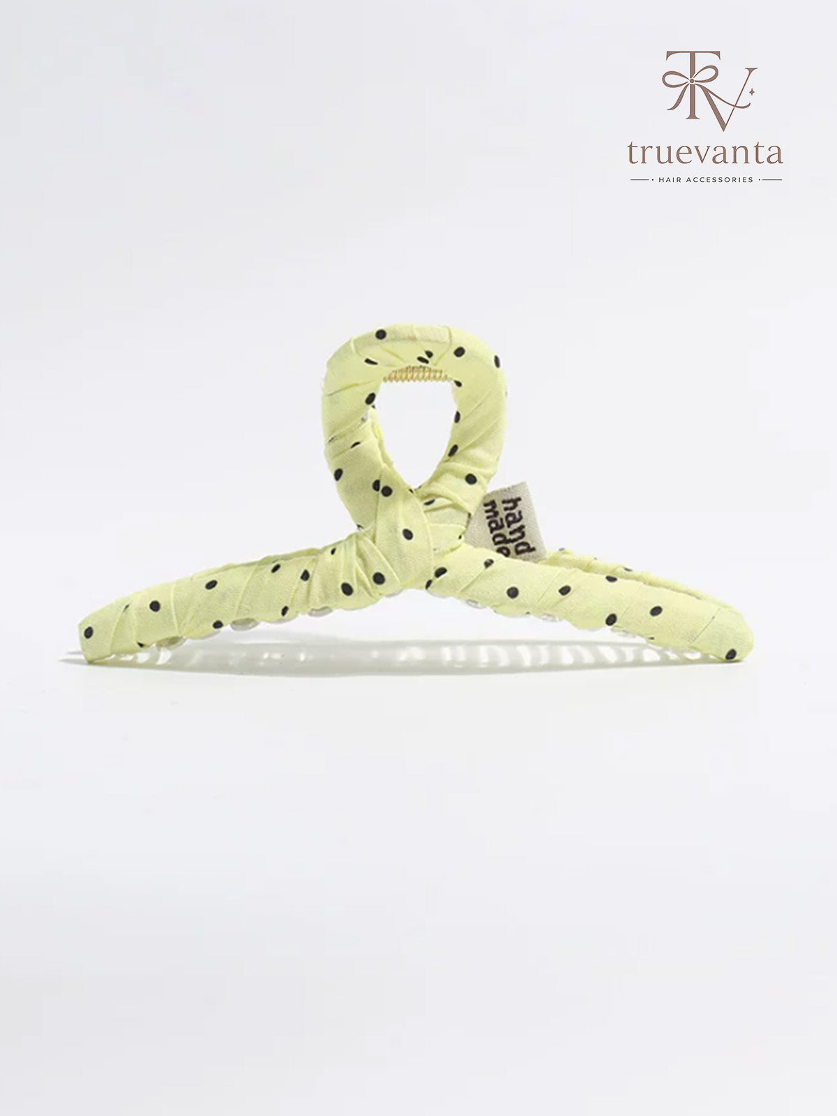 Midnight Dot Fabric Claw